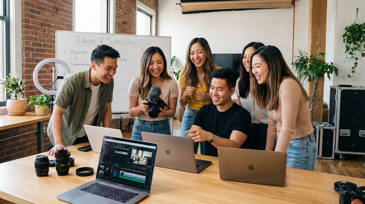 蜜桃视频创作者团队